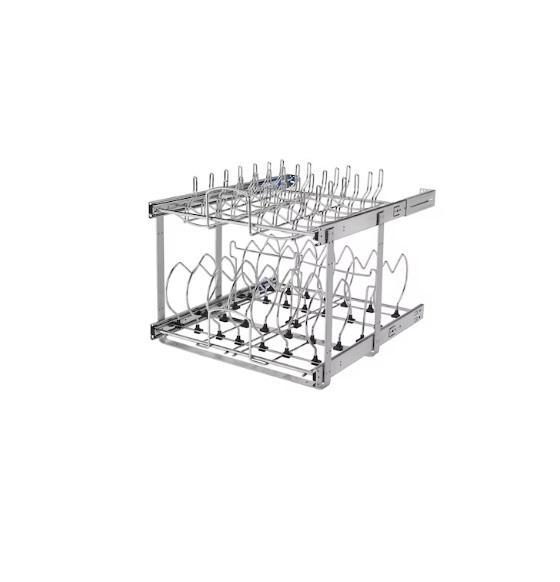 Pallet of Rev-A-Shelf 2-Tier Pull-Out Baskets, 20.75inWx18.12inHx22inD - MSRP $3,780