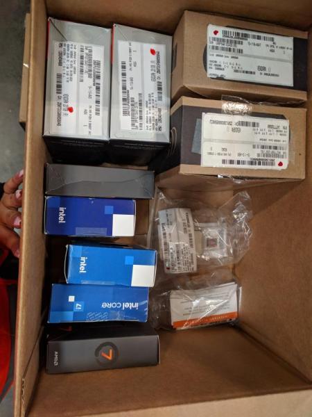 7950X3D, 9950X, i9-14900KS, Desktop CPU Lot & More - $10.6K - 23 qty.