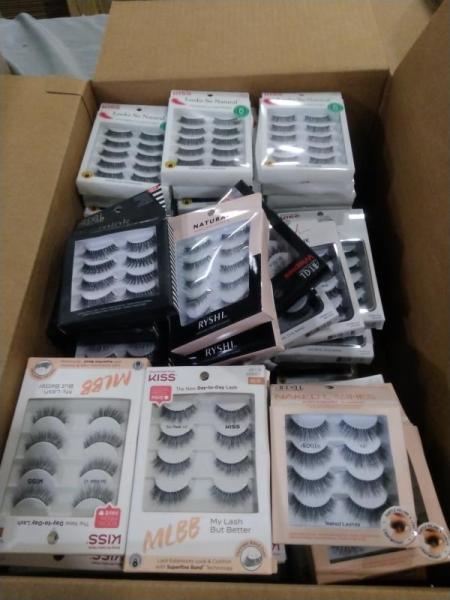 Health & Beauty - Ryshi False Lashes, Ardell Faux Mink Lashes, KISS Lash Couture Faux Mink Lashes - MSRP $861