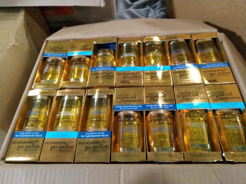 Health & Beauty - OGX Renewing Argan Oil of Morocco Penetrating Oils & Extra Strength Penetrating Oils - MSRP $894