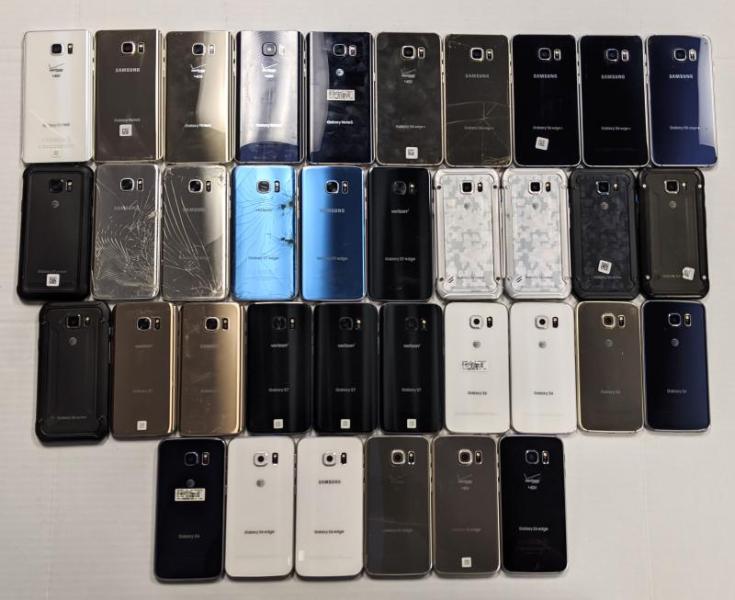Samsung Galaxy Note 5, S7 Edge, S7, S6, & More, 88 Units, MSRP $62,400