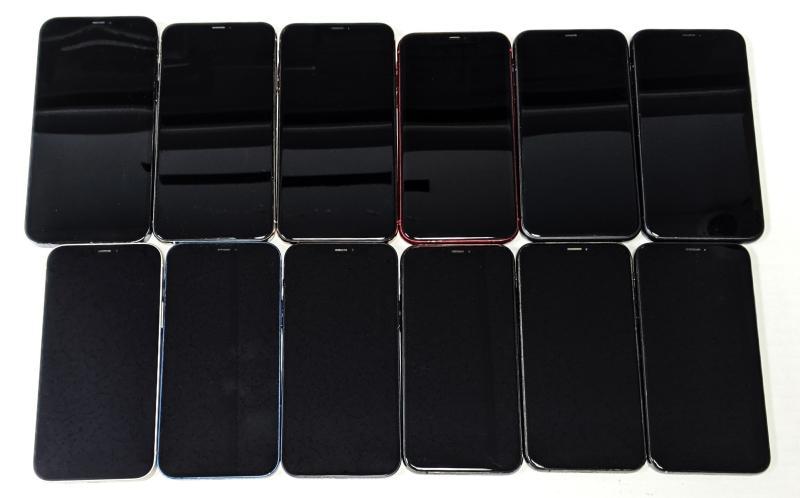 iPhone 12 Pro Max, 12, 11 Pro,& More, 64-256GB, 14 Units, MSRP $14,350