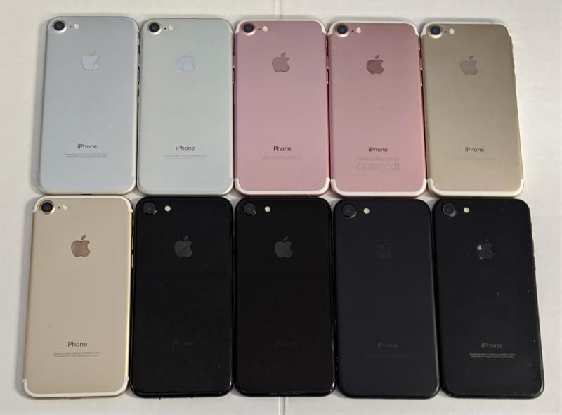Apple iPhone 7+, and iPhone 7, 64-256GB, 66 Units, MSRP $56,400
