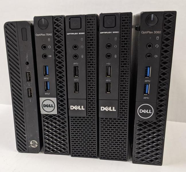 HP 260, Dell Optiplex 9020, 7040 & More, 23 Units, Refurb MSRP $14,290