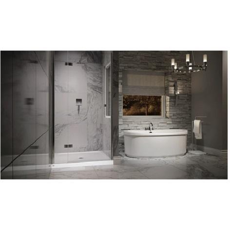 Jacuzzi SR-4860JC-AW Rectangular Shower Pan - MSRP $760