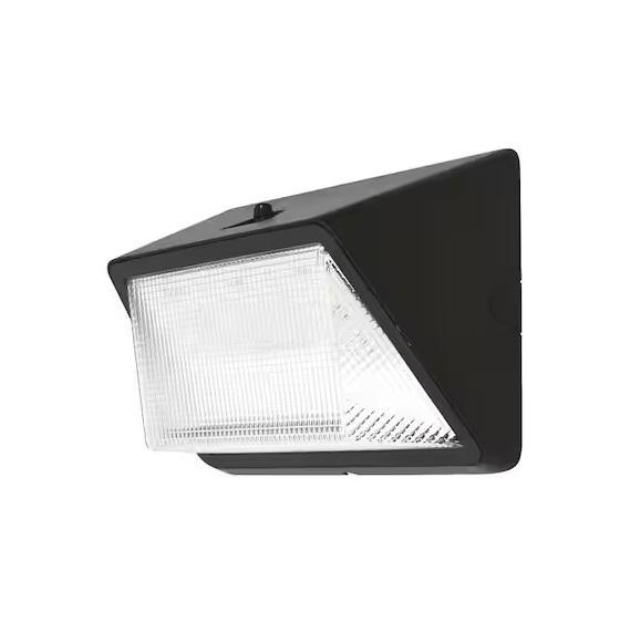 Lighting & Electrical - Commercial Electric LED Bronze Outdoor Refractor Wall Light, Carlon, Halex - Est Retail $3,730