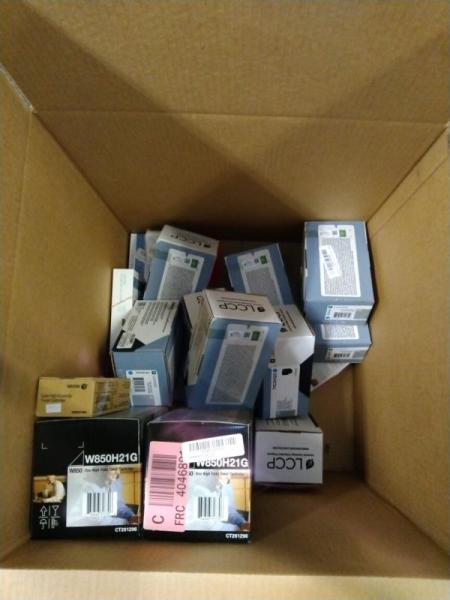 Printer Ink & Toner - Lexmark, Xerox, Epson, Canon - MSRP $2,414