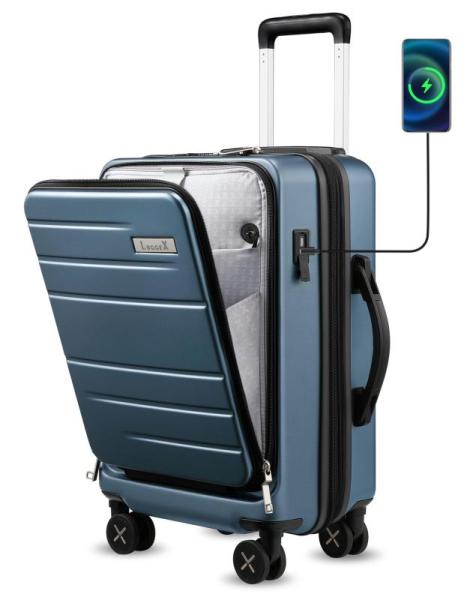 Luggage- LUGGEX Carry On Luggage, Verage Underseat Carry On Luggage with Wheels  - MSRP $1,338