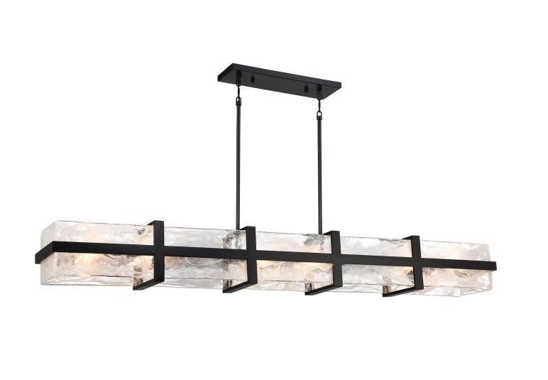Minka Lavery 3618-66A Linear Chandelier - MSRP $1,179