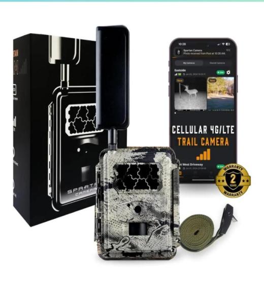 SPARTAN GO-CAM 4G LTE CELLULAR TRAIL CAMERA