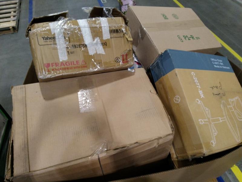 Kuvings Whole Slow Juicer, Arturesthome Woven Pendant Light, Homall 4pc Rattan Wicher Chair, BAYKA Shelves -MSRP $1,323