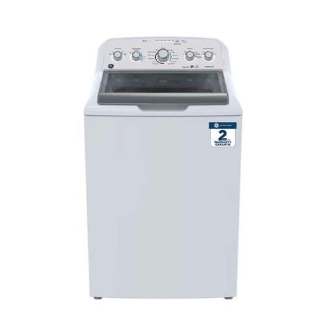 GE GTW495DMNWS Adora 27" 4.9 Cu. Ft. Top Load Washer with Stainless Steel Drum, White - MSRP $1,257