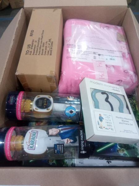 General Merchandise- Singing Machine, Jigsaw Puzzle,  Lol Surprise Helmet, Paris Hilton Throw - MSRP $305