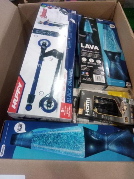 General Merchandise- HoMedics Foot Massager, Schylling Lava Lamp, Wicked Comforter Sheet Set - MSRP $319