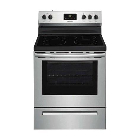 Salvage - Frigidaire FCRE305CASG 30" Electric Range, Stainless Steel - MSRP $994