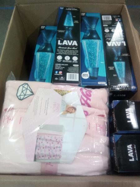 General Merchandise- Schylling Lava Lamp, Camco Leveling Blocks, Starfrit Personal Blender - MSRP $471