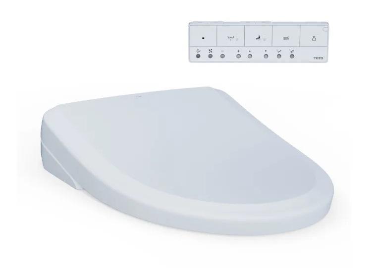 TOTO SW4724AT40#01 Elongated Bidet Toilet Seat - MSRP $1,223