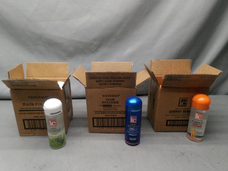 Health & Beauty - Fantasia Hair Polisher Carrot Hair Serum, Fantasia High Potency IC Hair Polisher - MSRP $907