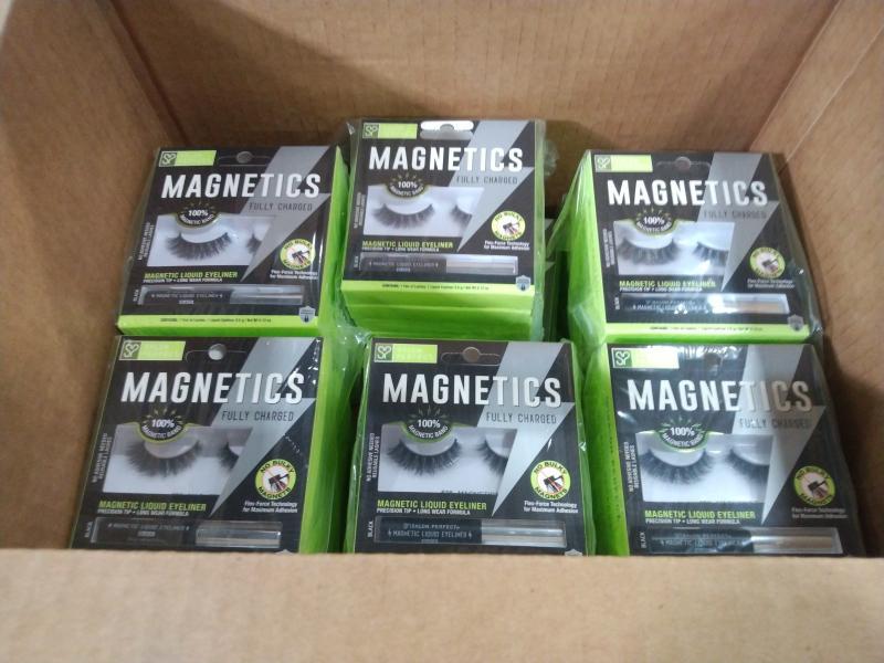 Health & Beauty - Salon Perfect Magnetic 638 Lash & Magnetic Liquid Eyeliners, Black 0.12 oz - MSRP $1,068