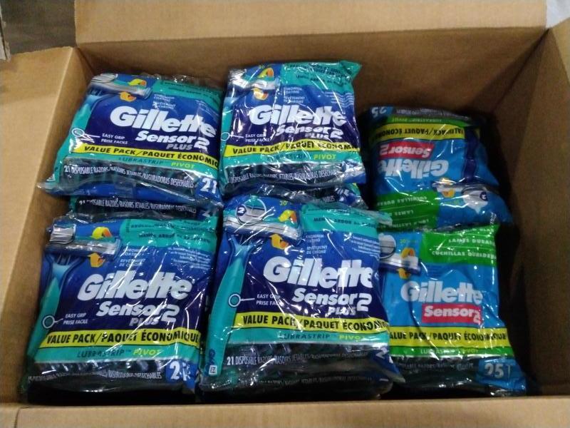 Health & Beauty - OGX Renewing + Argan Oil, Gillette Sensor2 Plus Pivot Razors - MSRP $1,238