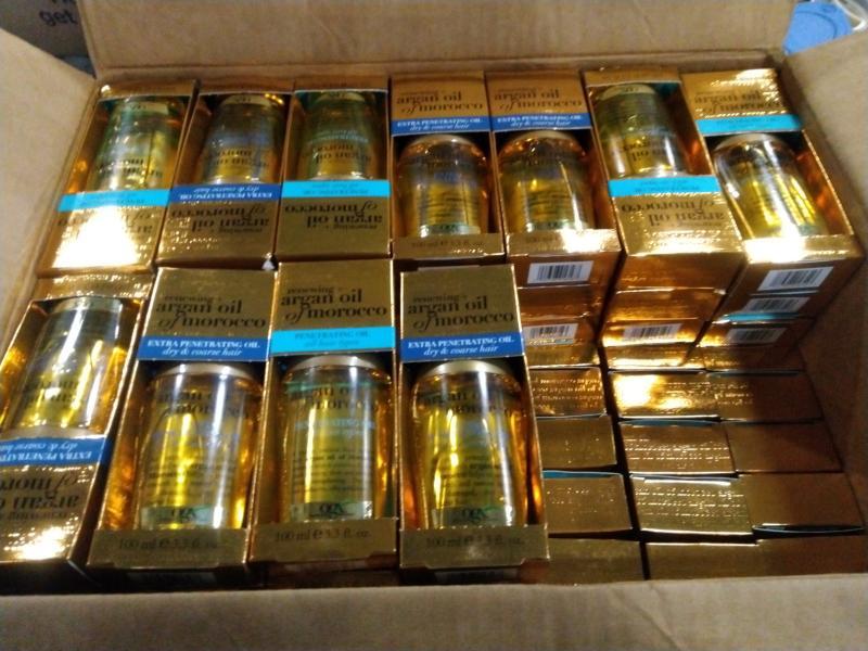 Health & Beauty - Gillette ProGlide Mens Razors, OGX Extra Strength Renewing Moroccan Argan Oils - MSRP $1,213