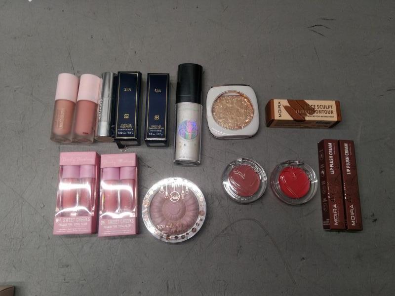 Health & Beauty - J.CAT BEAUTY You Glow Girl Baked Highlighter, Lip Plush Creams - MSRP $828