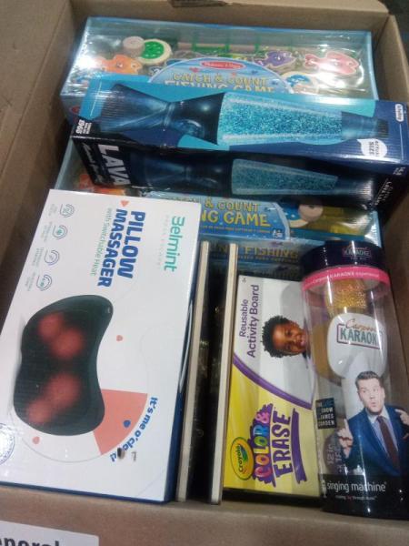 General Merchandise- Melissa & Doug Toy Rods, Fellowes Thermal Laminating Pouches, Crayola Art Supplies,  - MSRP $676