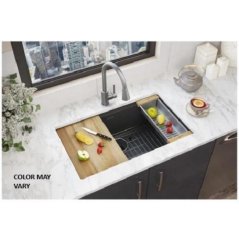 Elkay ELGRU13322WMB0 Composite Workstation Kitchen Sink - MSRP $604