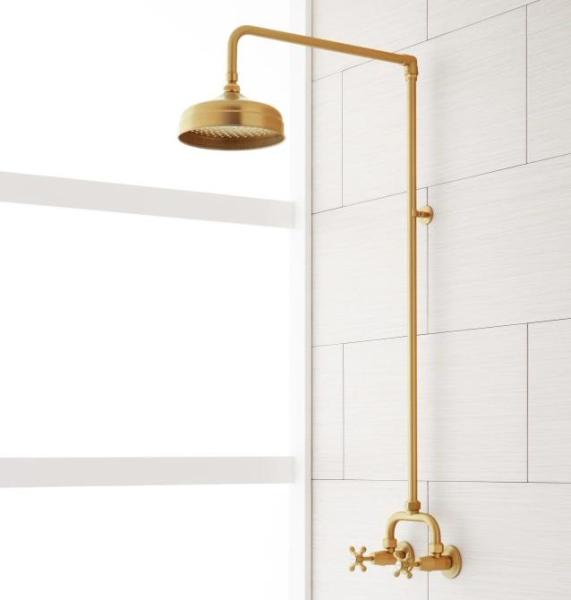 81422-PNTK - Shower Heads, Signature Hardware 485531 - Shower Only - MSRP $9,769