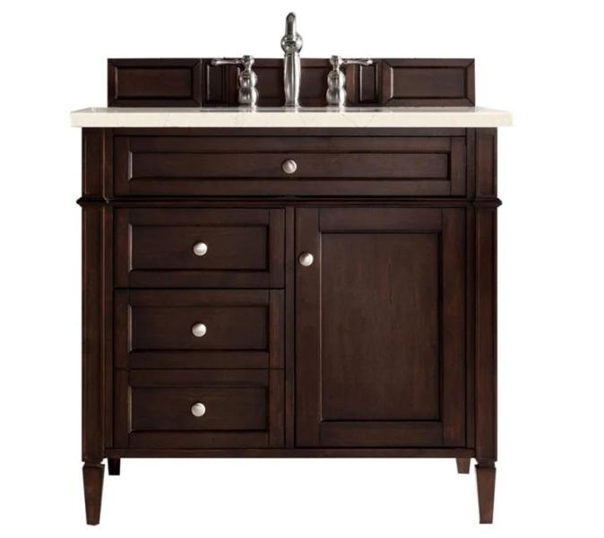 James Martin Vanities 650-V36-BNM-3EMR Vanity Set - MSRP $1,789