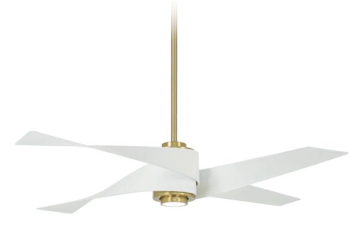 MinkaAire F903L-SBR/WHF Ceiling Fan - MSRP $849