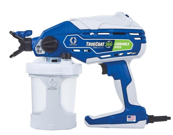 General Merchandise- TrueCoat 360 Variable Speed Electric Handheld Airless, 26-in W x 22-in H x 16-in D 4 - MSRP $4,607