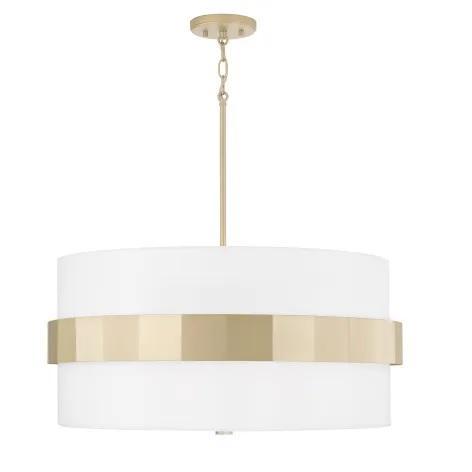 Capital Lighting 346241SF Drum Chandelier - MSRP $650