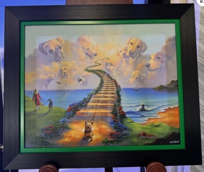 Jim Warren Lot of 50 Hand Signed Canvas Prints TOP SELLING IMAGES