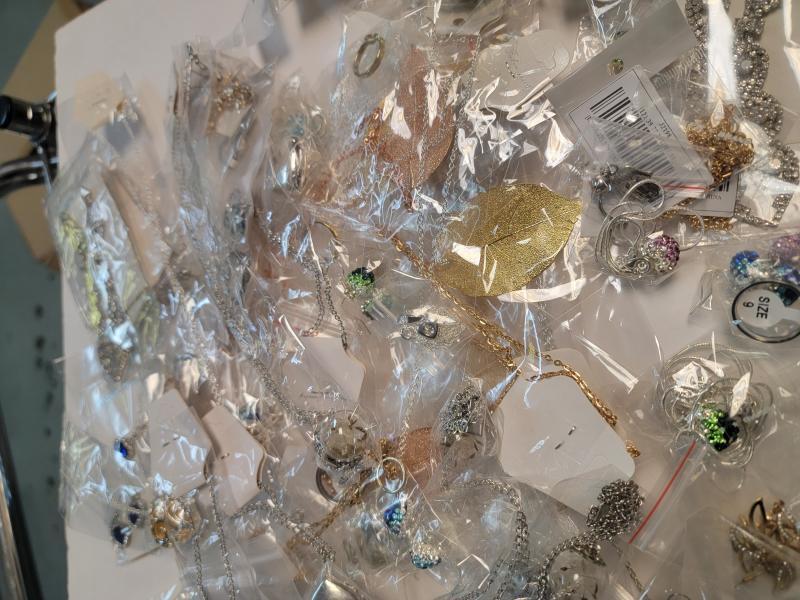 Fashion Jewelry Lot Earrings Bracelets Necklaces Rings