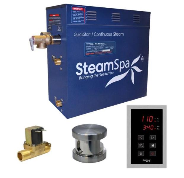 SteamSpa OAT900BN-A - Steam Shower Kits, Baldwin 6950003LFD - Mortise Locks Door Hardware - MSRP $9,330