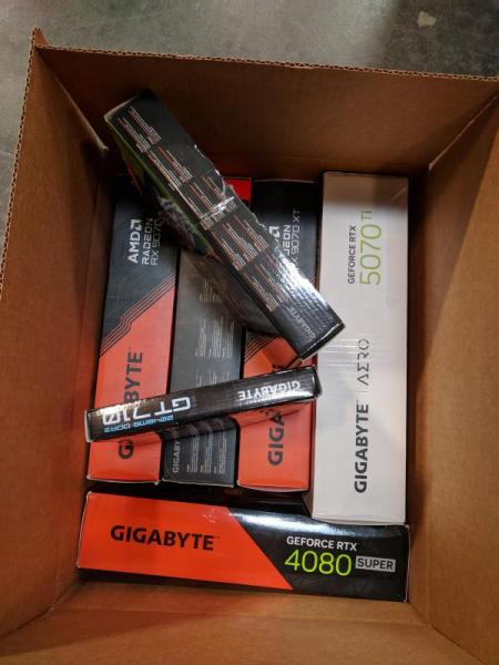 RTX 5090, 4090, PC Gaming Components Lot & More - $13K - 15 qty.