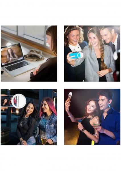 Universal Selfie Lights and 3 in 1 Lenses for Smartphones iPhone S25