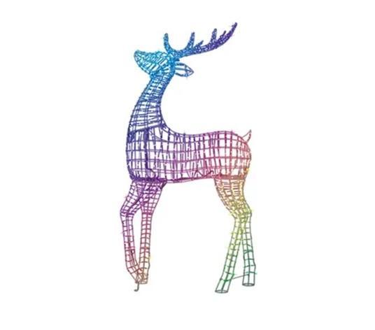 General Merchandise- GE CE 6-FT LED RGB REINDEER, GE 7-FT LED BLACK BRANCH TREE- MSRP $3,807