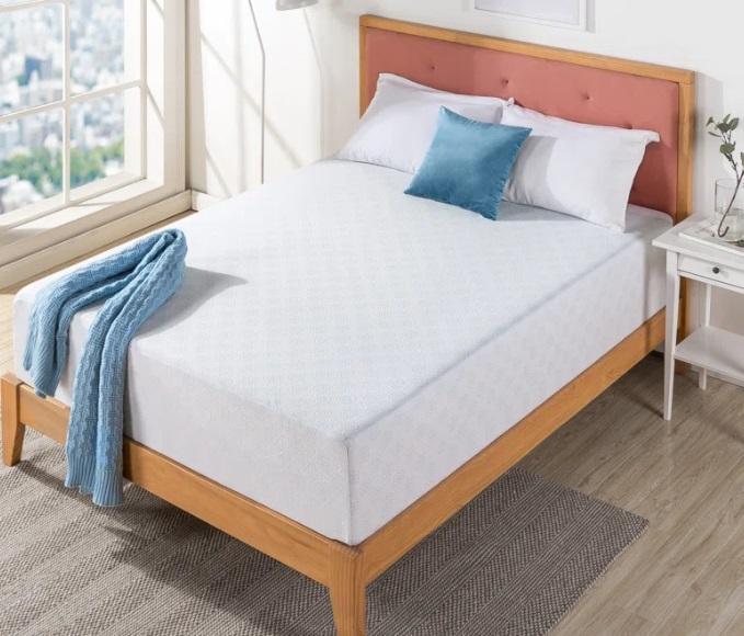 Home- 13.5'' Medium Cooling Gel Memory Foam Mattress, Jaquavion Coffee Table, Farmhouse Lift Top Coffee - MSRP $1,467