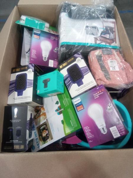 General Merchandise- Hot Tools Pro Signature One-Step, Camco Heated Blanket, Homedics Monitor - MSRP $547