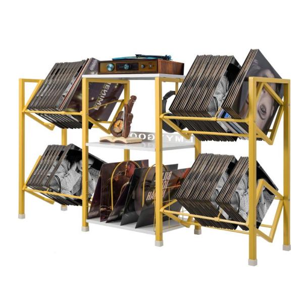 Furniture - Lmyygoo Record Player Stand, Aheaplus Gaming Desk, Armocity Bookcase - MSRP $1,839