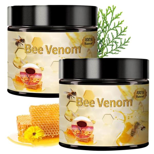 Beauty- 2PCS Bee Venom Cream, Beaupretty Feather Hair Clips, Rainbow Beard Bib - MSRP $2,682