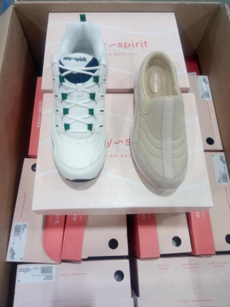 General Merchandise- Easy Spirit Women's Romy Lace-Up Walking Sneaker - MSRP $1,007