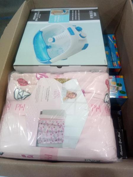 General Merchandise- Schylling Lava Lamp, HoMedics Pedicure Heated Foot Spa - MSRP $307