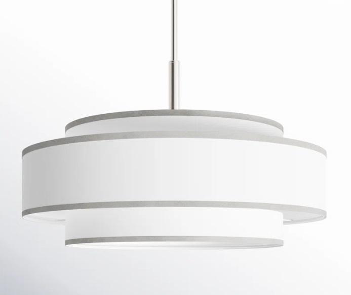 Furniture- Empire Chandelier,  MOSSIC Sideboard 3 - 4 Doors Natural Rattan Storage Cabinet- MSRP $3,699