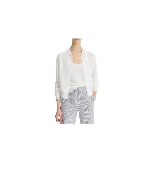 Apparel - Vince Double Layer Mesh Cardigan, Double Layer Top & More - Original MSRP $3,837