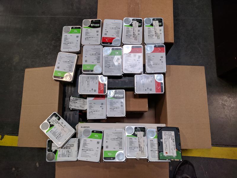 RTX 5090, 20TB, HDD, PC Gaming Components Lot & More - $15K - 26 qty.