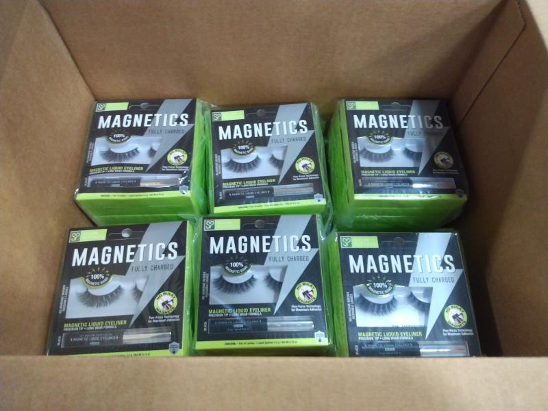 Health & Beauty- Salon Perfect Magnetic 638 Lash & Magnetic Liquid Eyeliner Black 0.12 oz - MSRP $857