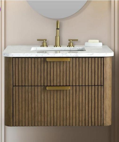 Truckload - Home Decor - Ebern Designs Bathroom Vanity, Solo Stove Bundle Fire Pit, Crystal Chandelier - MSRP $73,131